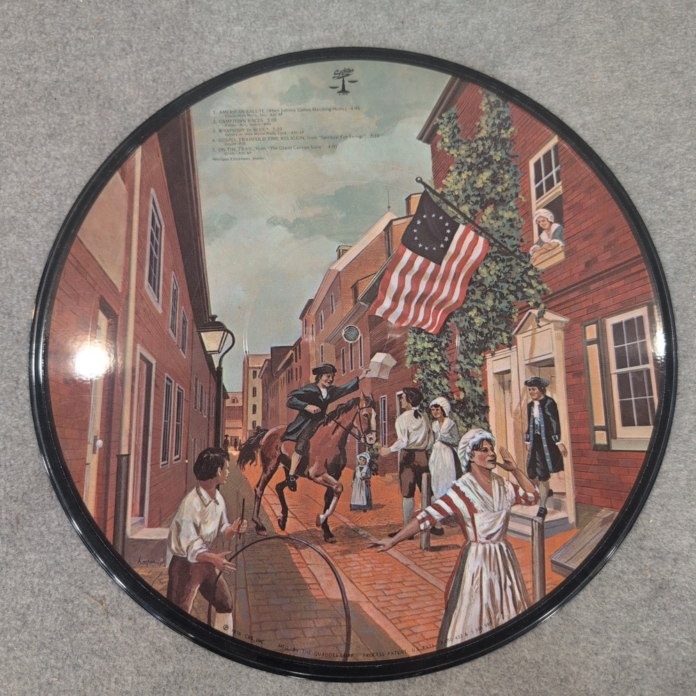 Celebration US Bicentennial Picture Disc Vinyl LP‎ Mormon Tabernacle Choir 1976 - Picture 3 of 5